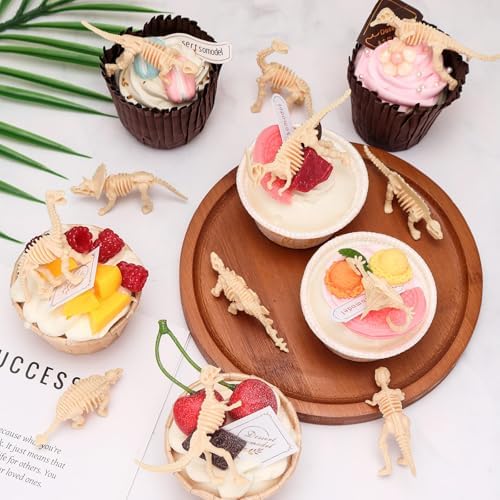 60 PCS Dinosaur Fossil Skeletons Science Toy Set
