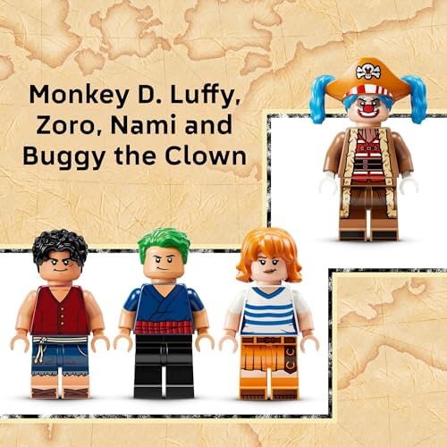 LEGO One Piece Buggy Circus Tent Building Set - 75637