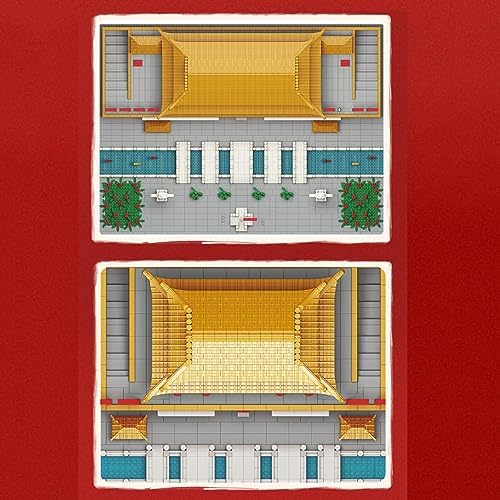 JOMIOD Tiananmen Building Blocks Set 4923 Pieces Micro Model