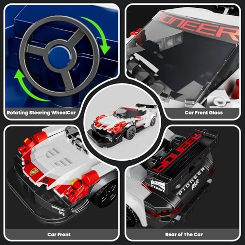 Mould King 911 RSR Racing Car Building Kit