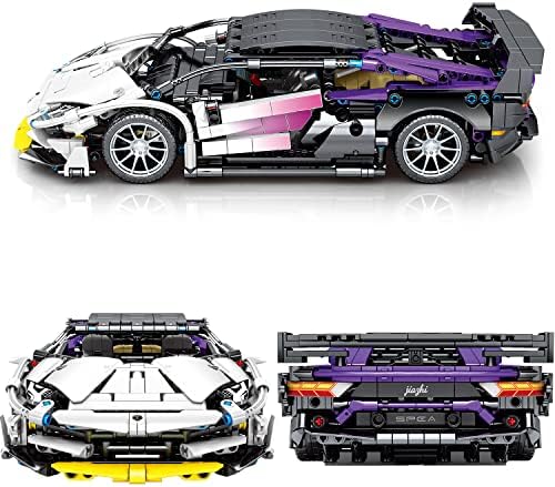 Super Sports Car Building Kit 114 Scale 1337 Pieces