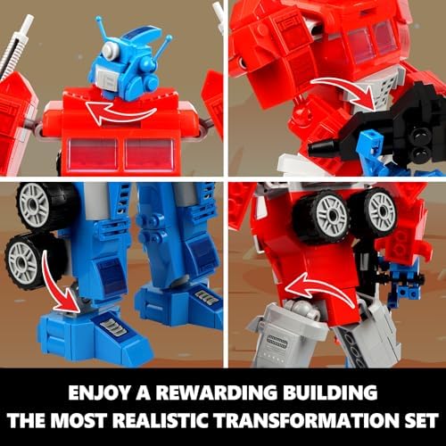 Transforming Robot Truck Building Set for Kids 12 636 Pieces