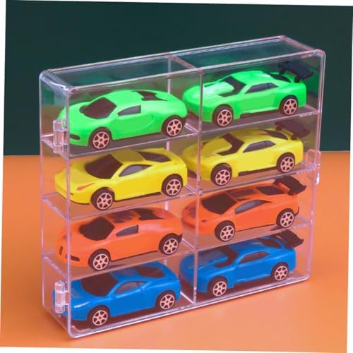 2pcs Display Case for Collectibles and Miniatures with Elegant Wall-Mounted Design