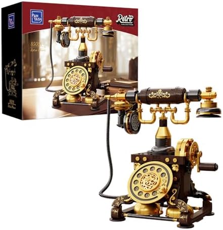 PANTASY Retro Phone Building Blocks Set for Adults