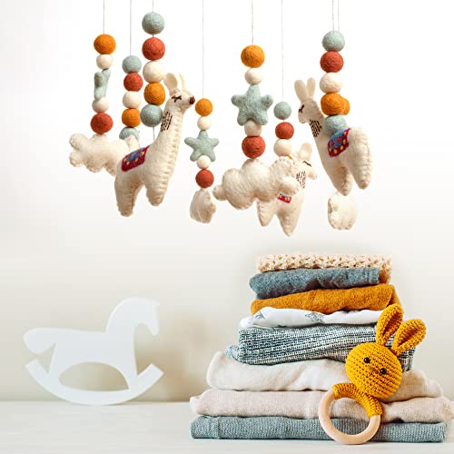 Glaciart One Llama Mobile with Hanging String