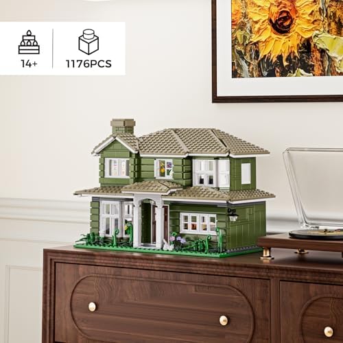 Modern House Building Set for Fans and Adults 1176 PCS 1