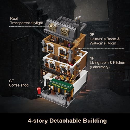 PANTASY Baker Street 221B Adult Building Block Set