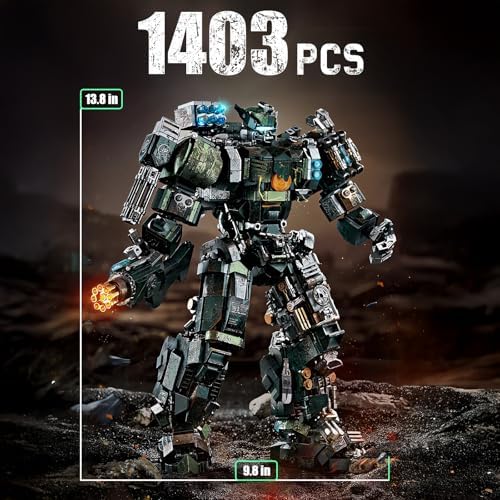 High Godo 1403-Piece Mech Building Set for Adults