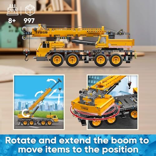 Mould King 17058 Crane Building Blocks Kit