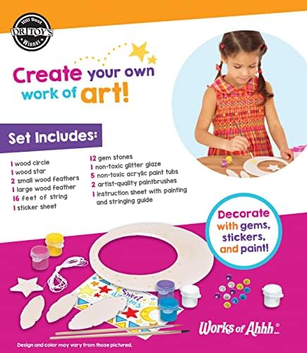 Works of Ahhh Dream Catcher Wood Paint Kit