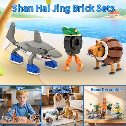 720 Piece Italian Brainrot Building Blocks Set 5-in-1 ABS Construction Kit