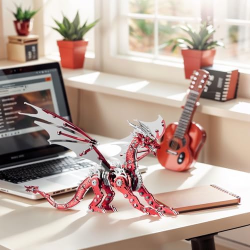 3D Metal Dragon Puzzle Building Set for Adults