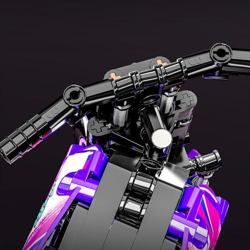 Mesiondy 476 PCS Motorcycle Building Block Set