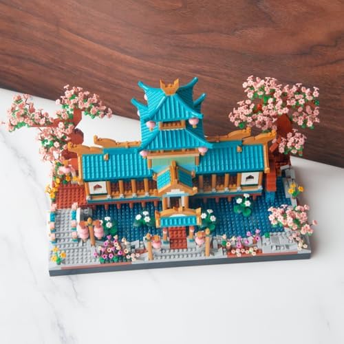 Finger Rock Cherry Blossom Bonsai Building Set 2350 Pieces