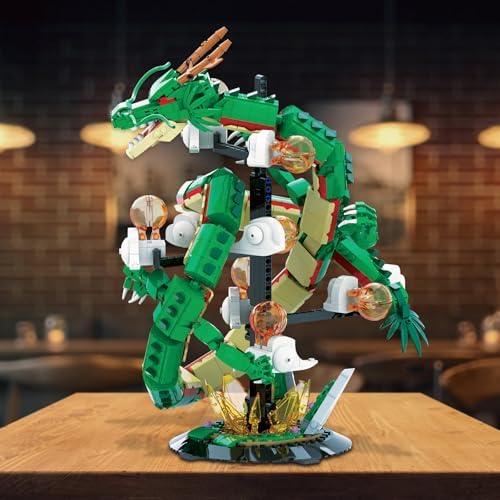 JMBricklayer Dragon Building Set for Adults