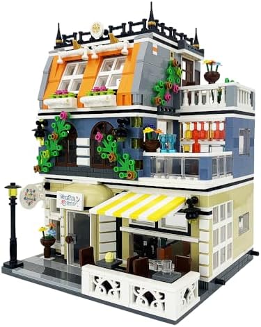 ENJBRICK Garden Hotel Building Kit 1316 PCS Modular Set