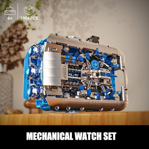 TYCOLE Mechanical Watch Building Set for Adults