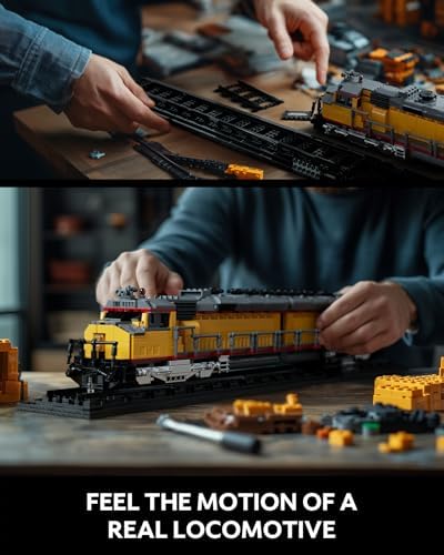 Nifeliz DDA40X Locomotive Building Set with Base