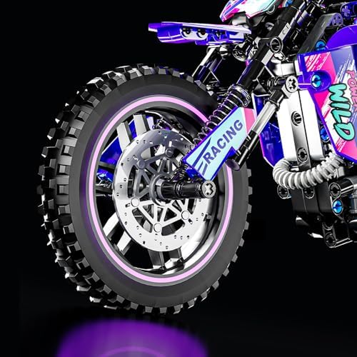 Mesiondy 476 PCS Motorcycle Building Block Set