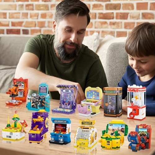 JMBricklayer 12in1 Mini Game Console Building Set