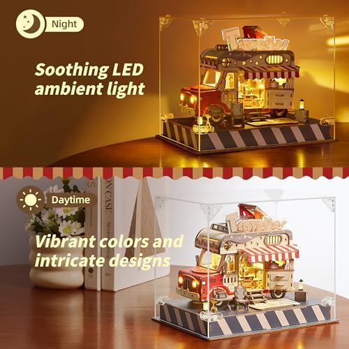 3D Travel Truck Puzzle Kit - LED Lighted DIY Model