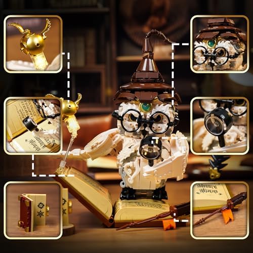 MOC Magic Owl Building Set Compatible with Lego