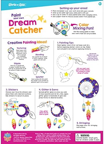Works of Ahhh Dream Catcher Wood Paint Kit