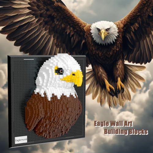 Eagle Building Blocks Wall Art Set 1924 Pieces