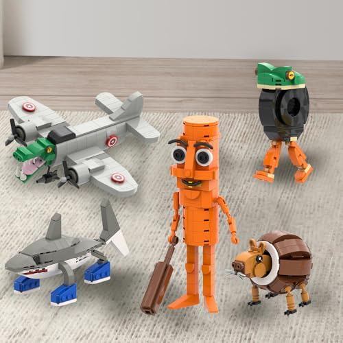 720 Piece Italian Brainrot Building Blocks Set 5-in-1 ABS Construction Kit