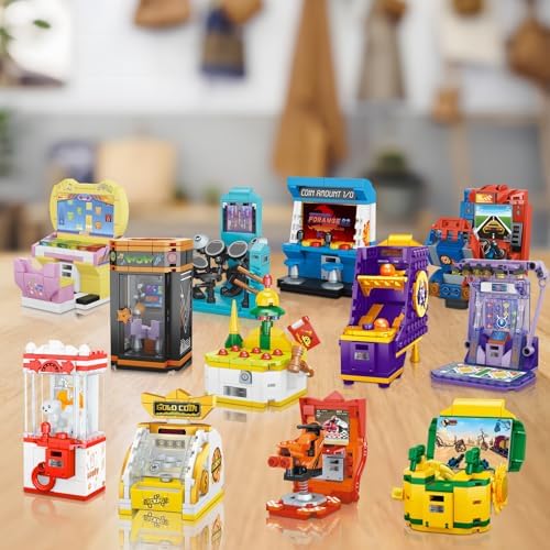 JMBricklayer 12in1 Mini Game Console Building Set