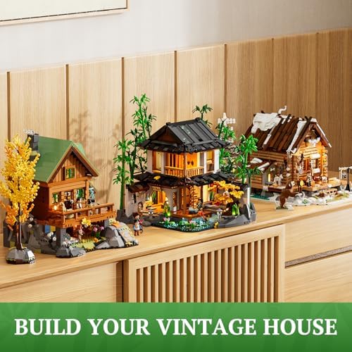 Lumibricks Bamboo House Lighting Set 2432 Pcs