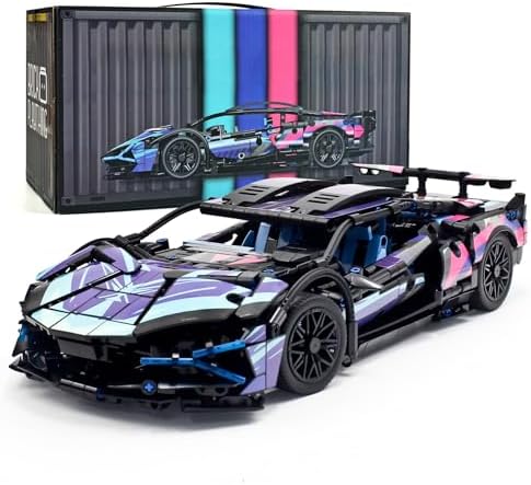 STEM Building Car 114 Scale 1314 pcs Construction Toy