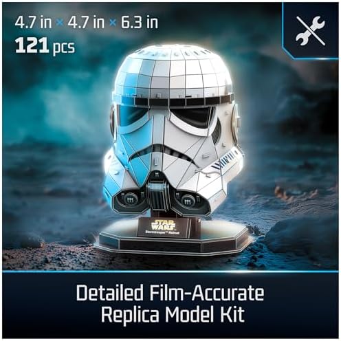 Star Wars Stormtrooper Helmet 3D Puzzle Kit