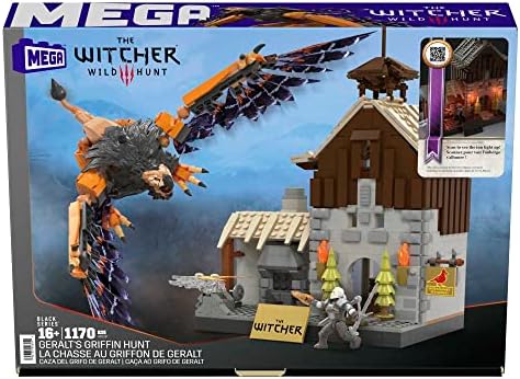 Mega The Witcher Building Toys Set 1170 Pieces