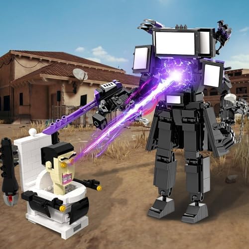 Bentex Toilet Upgraded Titan TV Man Building Block Set 396pcs