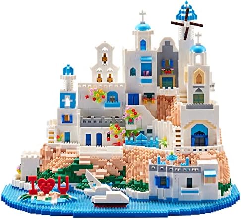 5810-Piece Micro Building Blocks Aegean Sea Castle