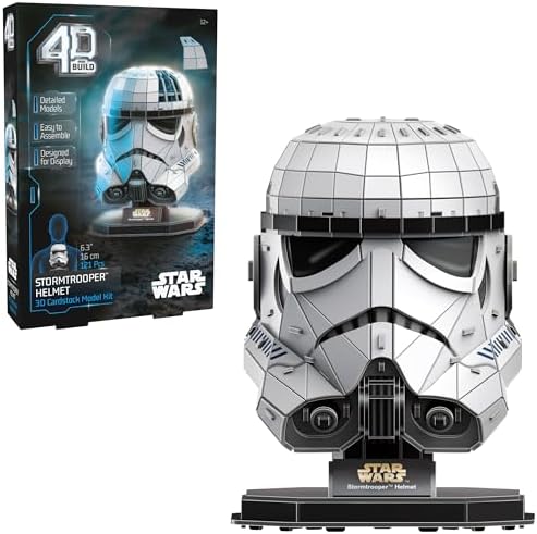Star Wars Stormtrooper Helmet 3D Puzzle Kit