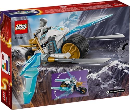 LEGO NINJAGO Zanes Ice Motorcycle Set 71816