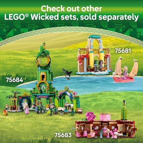LEGO Wicked Elphaba and Glinda Figures Building Set