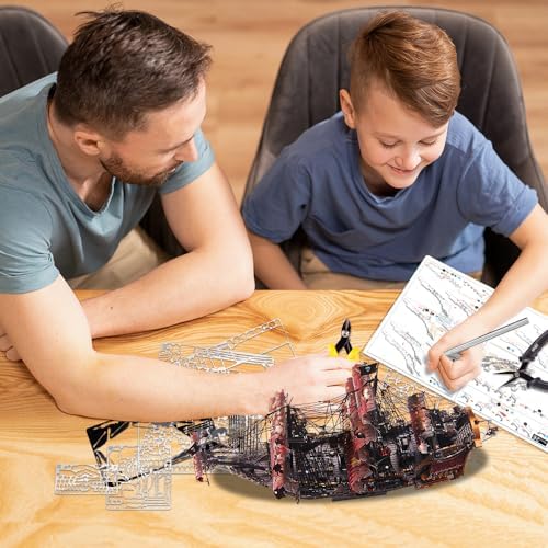 Piececool 3D Metal Puzzle Pirate Ship Kit