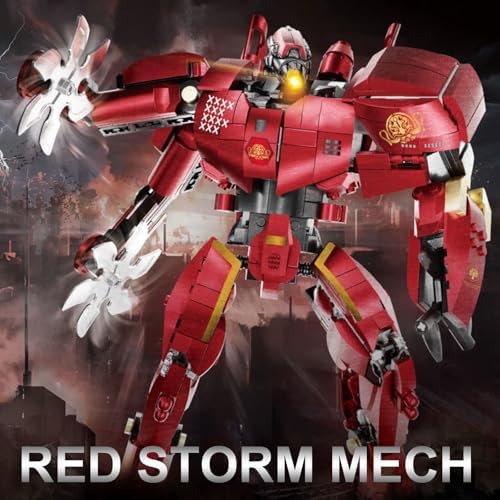 High GODO Storm Mech Building Blocks Set for Adults