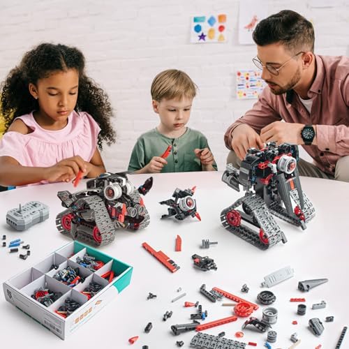 5-in-1 STEM RC Robot Building Kit for Kids
