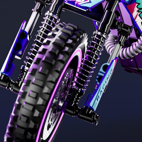 Mesiondy 476 PCS Motorcycle Building Block Set