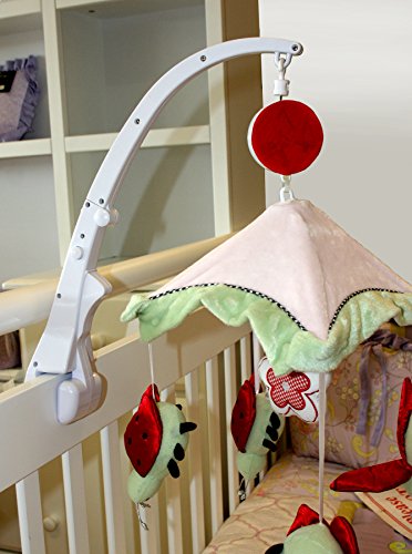 JL Childress Crib Mobile Clamp Holder - Baby Mobile Hanger for Nursery