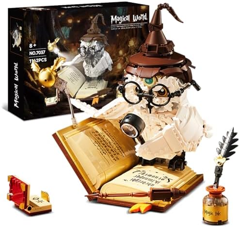 MOC Magic Owl Building Set Compatible with Lego