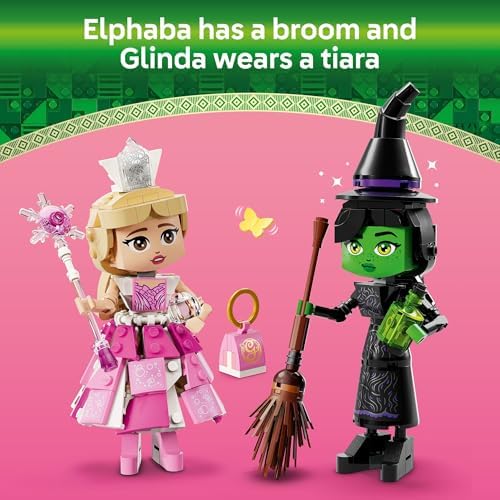 LEGO Wicked Elphaba and Glinda Figures Building Set
