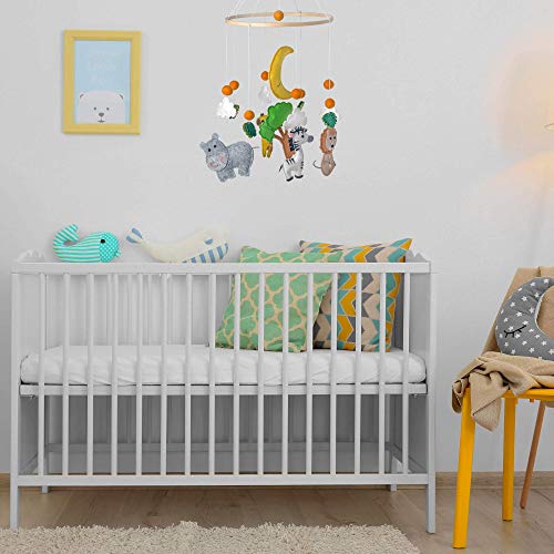 CK WORKS Baby Nursery Mobile Jungle Safari Animals