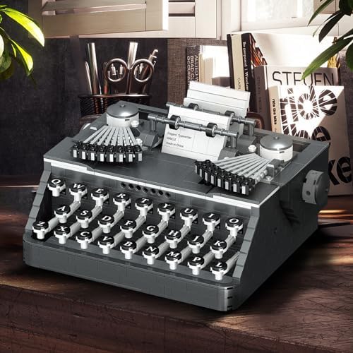 XIU Ideas Retro Typewriter Building Blocks Set