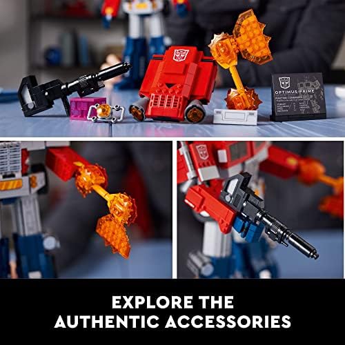 LEGO Icons Optimus Prime 10302 Transforming Figure Set