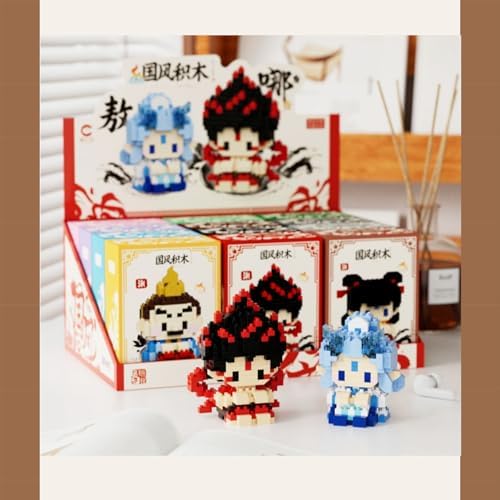 Vilbocr Nezha Ao Bing Mini Blocks Toy 264pcs